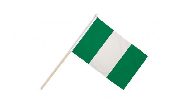 Nigeria Hand Flags